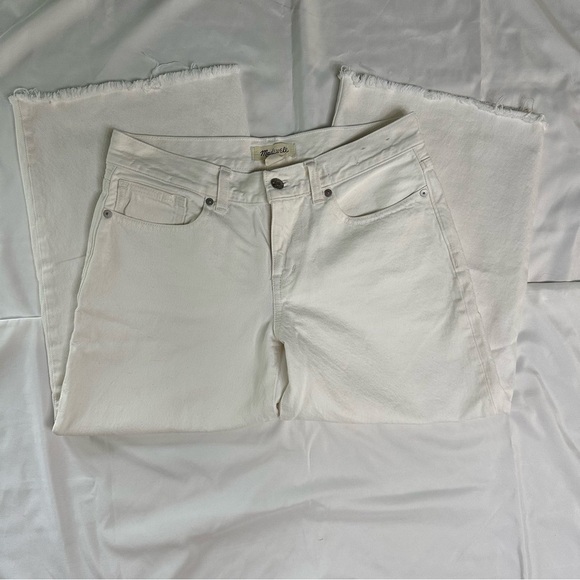 Madewell Low-Rise Wideleg Crop with Raw Hem Size 26 - Picture 5 of 12
